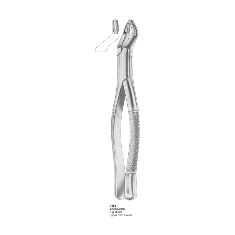 STANDARD Fig 330/4 Upper Third Molars Dental Extracting Forceps